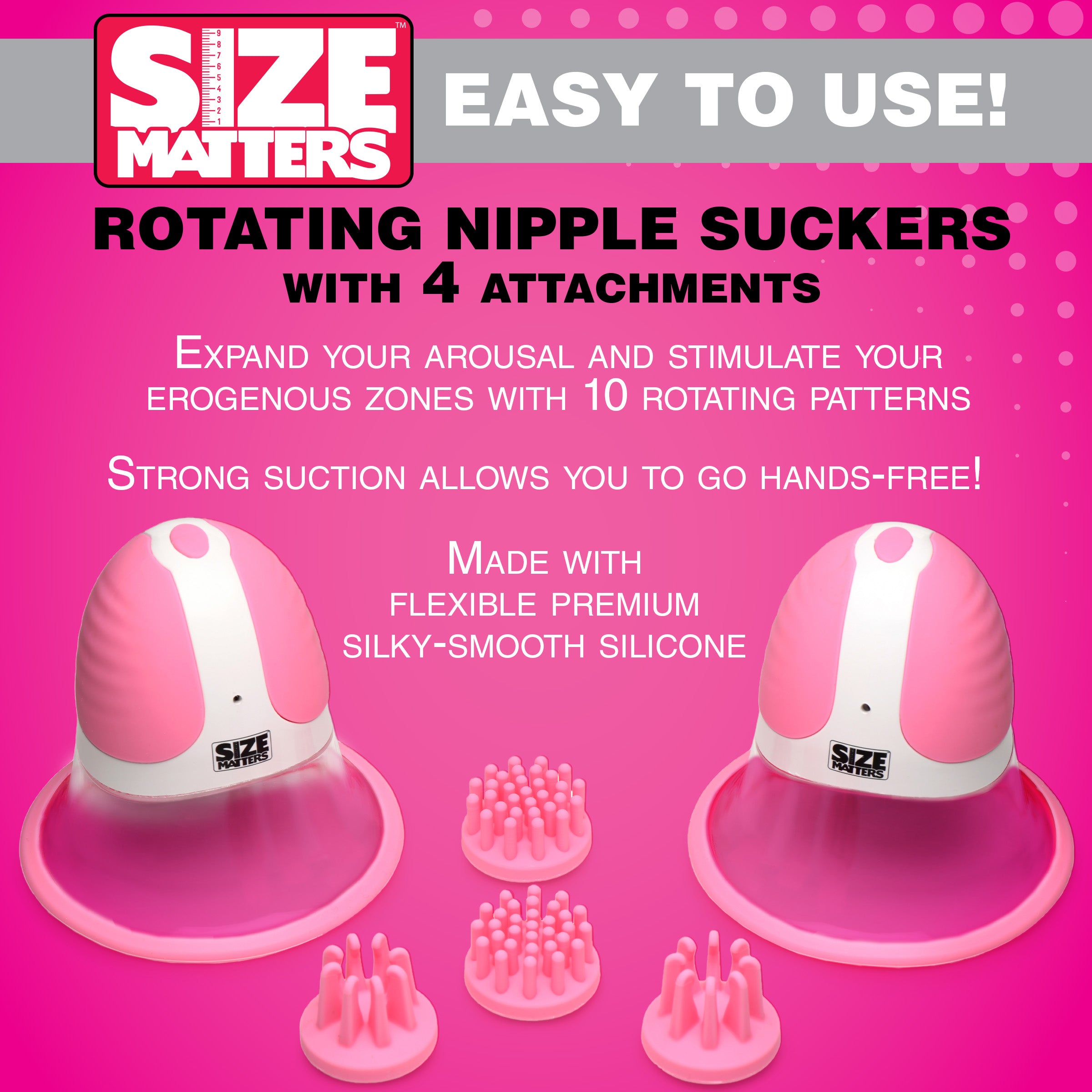 10X Rotating Silicone Nipple Suckers – Healthy & Active