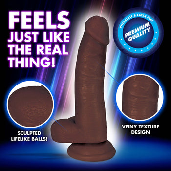 JOCK 8 Inch Dildo with Balls