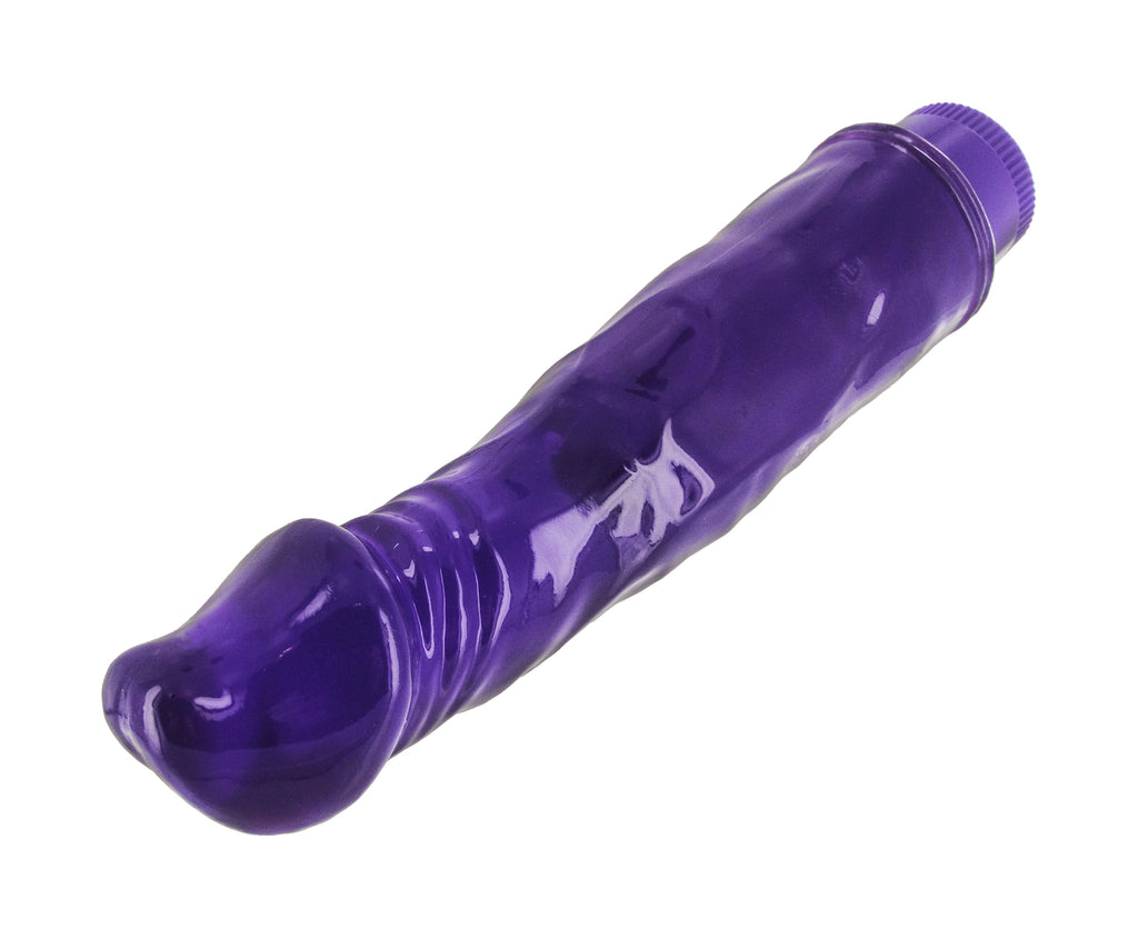 Purple Vibrating Dildo – Healthy & Active