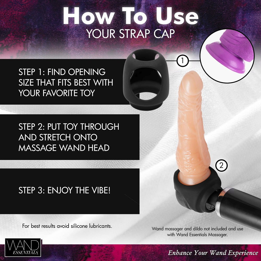 Strap Cap Dildo Wand Harness – Healthy & Active