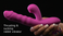 Thrusting and Sucking Silicone Rabbit Vibrator