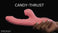 Candy-Thrust Silicone Thrusting and Sucking Rabbit Vibrator