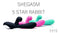 Shegasm 5 Star 7X Suction Come-Hither Silicone Rabbit