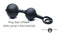 Devils Rattle Inflatable Silicone Anal Plug with Cock and Ball Ring