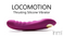 Locomotion Thrusting Silicone Vibrator