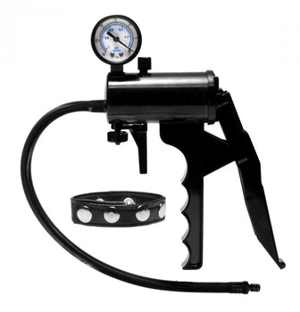 Enhanced Premium Hand Pump with Pressure Gauge Image 1