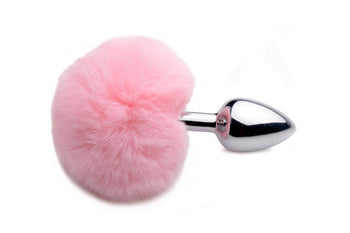 Fluffy Bunny Tail Anal Plug Image 4