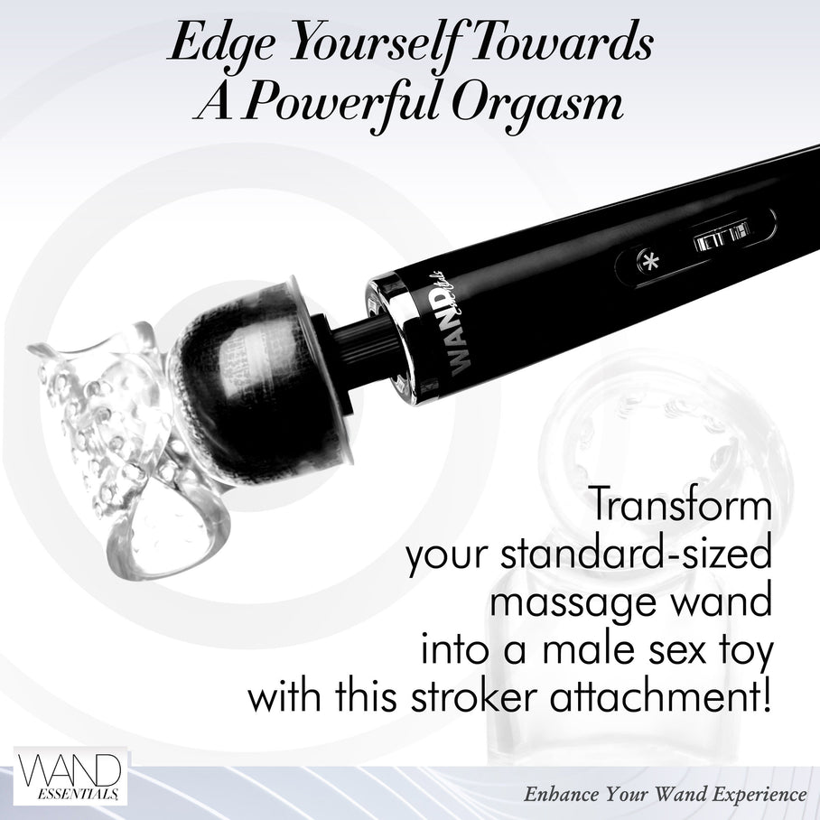 Vibra-Stroke Masturbator Wand Attachment