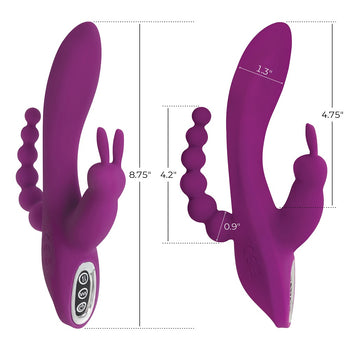 Quivers 10X Silicone G-spot Rabbit Vibrator