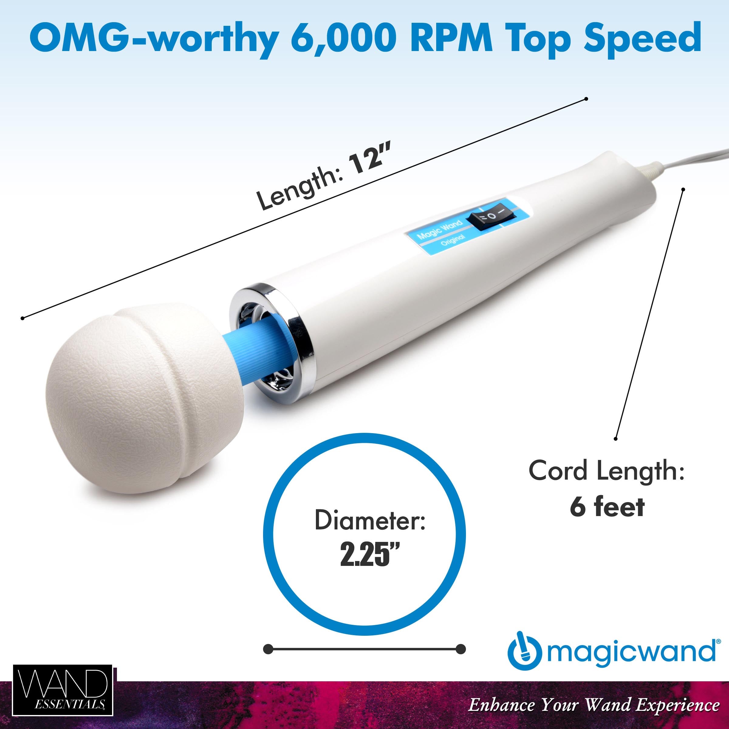 Hitachi Magic Wand + 2 Free Accessories – Healthy & Active