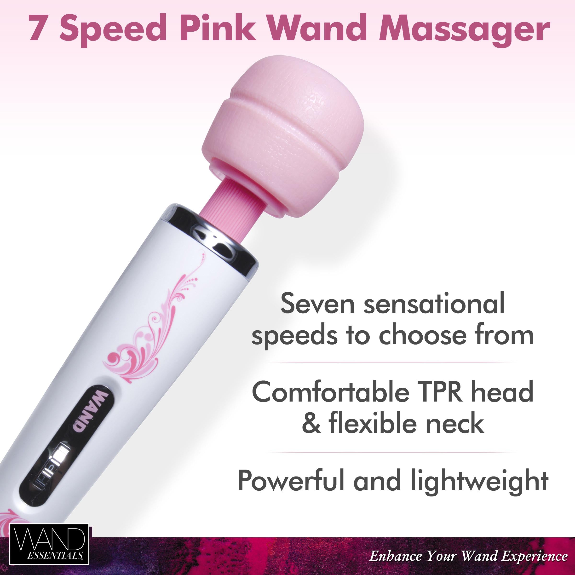 Wand Essentials Spellbinder Flexi-Neck 10 Mode Wand Massager