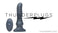 Silicone Vibrating and Thrusting Plug with Remote Control